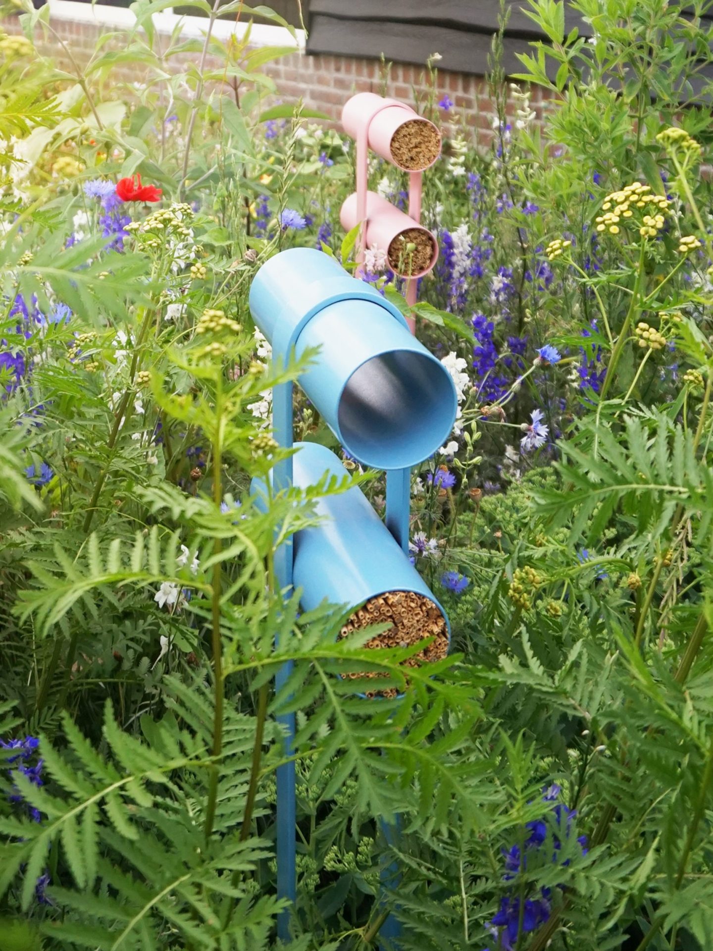 Bee Totem in Sunny Summer Bee Insect Hotel Nick Beens Studio Future More Mythology