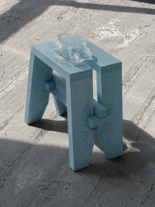 Light Blue Satin Oil